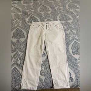 STS Blue Women's Off-White Boyfriend Jeans